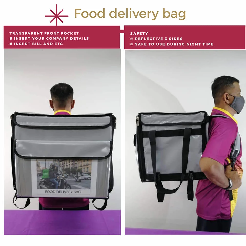 Food Delivery Bag (DB208) - 45 x 40 x 39 cm - Image 8