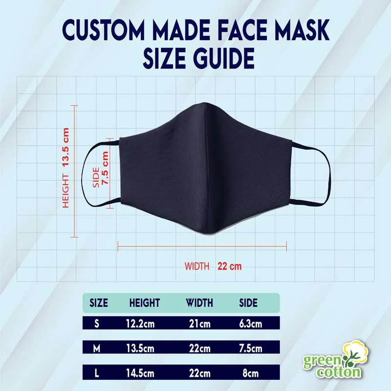 Facemask Size Guide